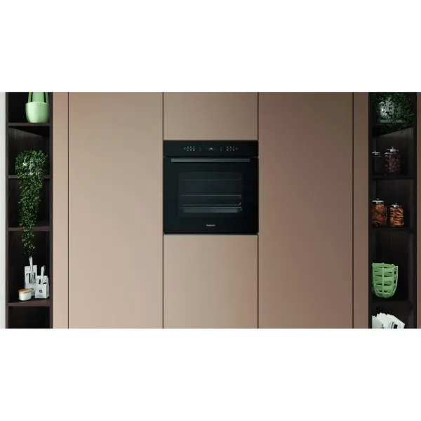 Hotpoint HOI68PT1SBUKC 59.5cm Built In Electric Single Oven - Black