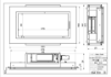 Heaven Glass 3.0 WH Slim KL A90 White Glass 90cm Ceiling Cooker Hood_diagram