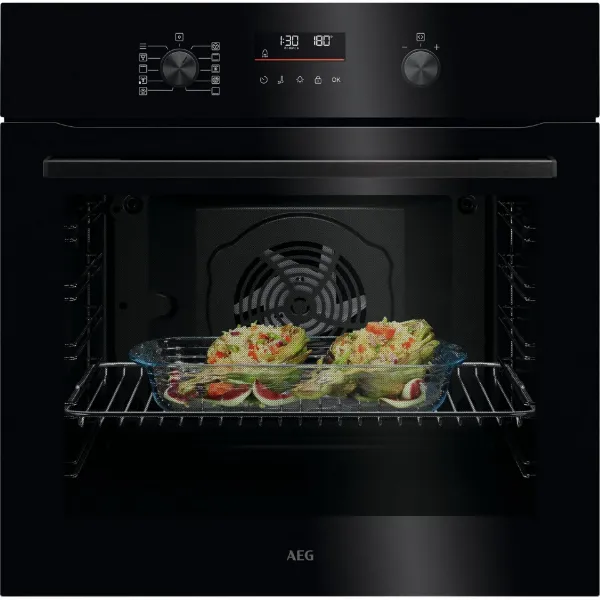 AEG OU5PB40XK 59.6cm Built In Electric Single Oven - Black_main