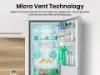 Hisense RB395N4BCE 60/40 Total No Frost Fridge Freezer - Stainless Steel_micro vent