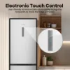 Hisense RB395N4BCE 60/40 Total No Frost Fridge Freezer - Stainless Steel_electronic touch