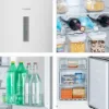 Hisense RB395N4BCE 60/40 Total No Frost Fridge Freezer - Stainless Steel_features