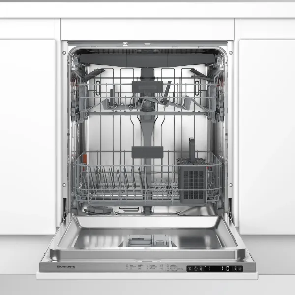 Blomberg LDV52420 Integrated Full Size Dishwasher with Hygiene+ 15 Place Settings_front view open