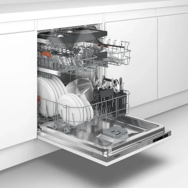 Blomberg LDV52520 Integrated Full Size Dishwasher with Hygiene+ 15 Place Settings_room view full