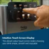 Beko CED7524X Espresso Machine with Integrated Grinder and Milk Cup - Silver_touch screen