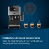 Beko CED7524X Espresso Machine with Integrated Grinder and Milk Cup - Silver_temperatures