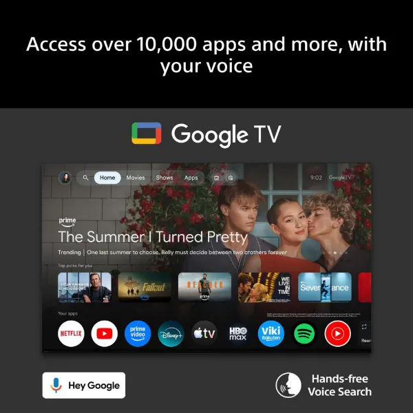 Sony K75S25M2PB.UKA 75" 4K BRAVIA 2 II Direct LED Google TV_voice control