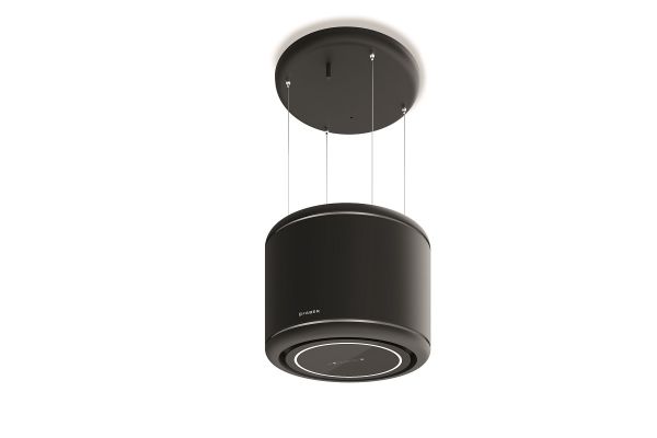 Odette Plus BK MATT KL Black Matt 50cm Cooker Hood_front