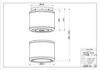 Odette Plus BK MATT KL Black Matt 50cm Cooker Hood_dimensions