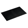 Faber Galileo Linear F830 Recirculating Only Black Glass Venting Hob_front