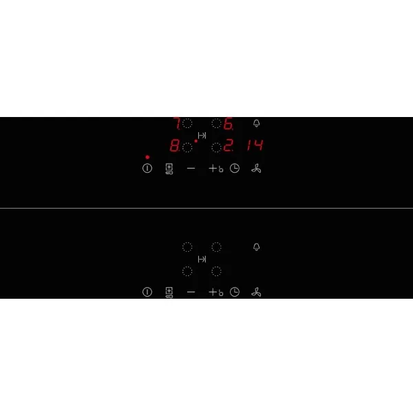 Neff V56NBS1L0 Induction hob with integrated ventilation system in black_controls