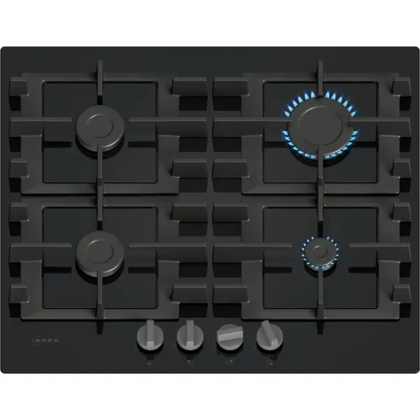 Neff T26NKP4S0 Gas hob in black_zones