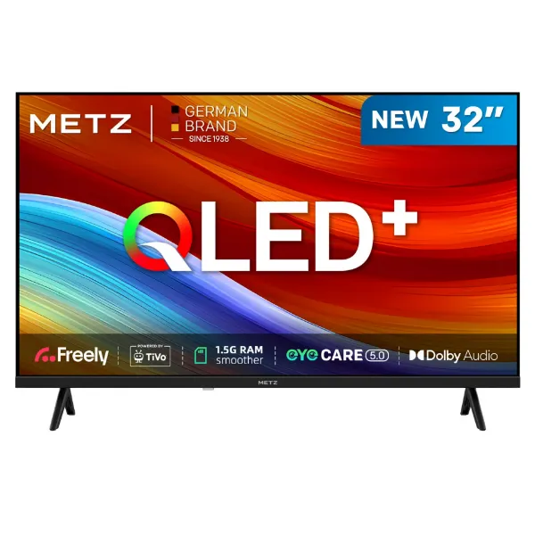 Metz 32MQH6800ZUK 32" Metz HD Smart QLED TV with Freely Power by Tivo - Black_main