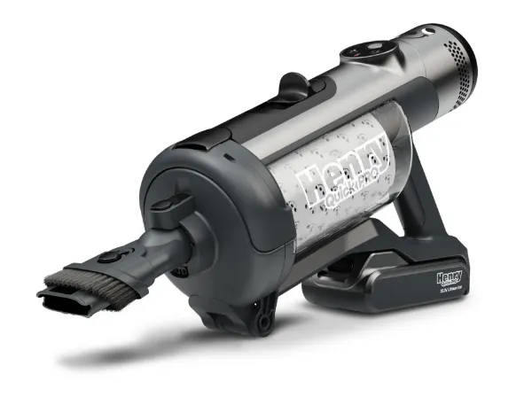 Numatic Henry Quick Pro Cordless Dry Vacuum Cleaner - Grey_handheld 5