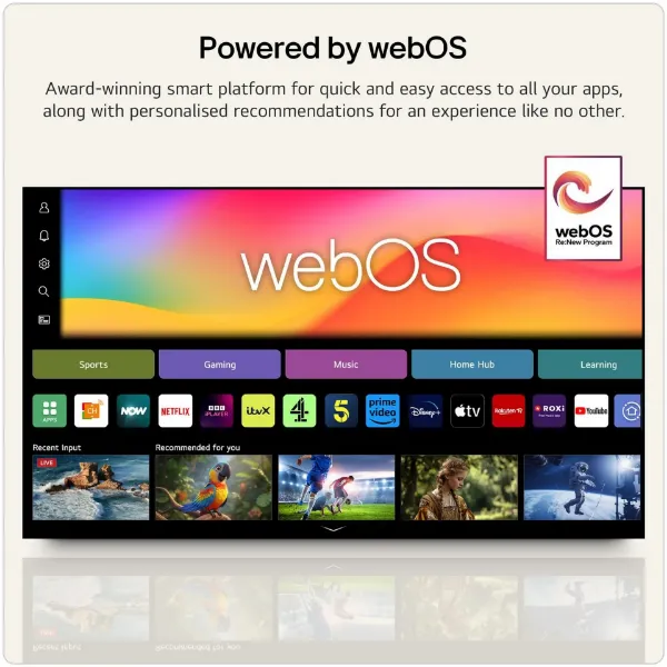 LG 98NU900B6LB.AEKQ 98" 4K QNED AI Smart TV_webOS