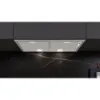 Siemens LB75566GB Canopy cooker hood in silver metallic_front