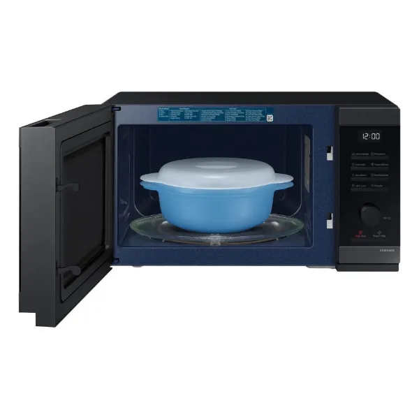 Samsung MS32DG4504GGE3 Microwave - Black Stainless_open
