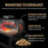 Ninja OG703UK Outdoor Woodfire Electric BBQ Grill & Smoker with Cover - Black_woodfire