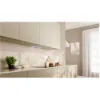 Neff D5655X2GB Canopy cooker hood in silver metallic_installed
