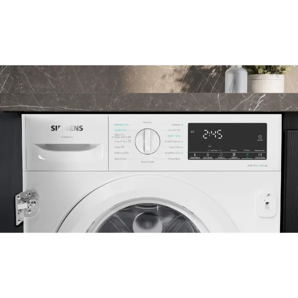 Siemens WK14D490GB Washer dryer_controls