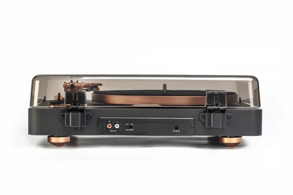 Mitchell Acoustics uStream Groove Turntable with Speakers_front