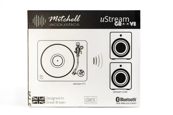 Mitchell Acoustics uStream Groove Turntable with Speakers_box