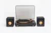 Mitchell Acoustics uStream Groove Turntable with Speakers_open
