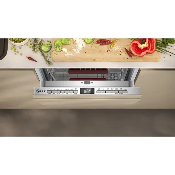 Neff S875HKX32G Fully-integrated dishwasher_controls