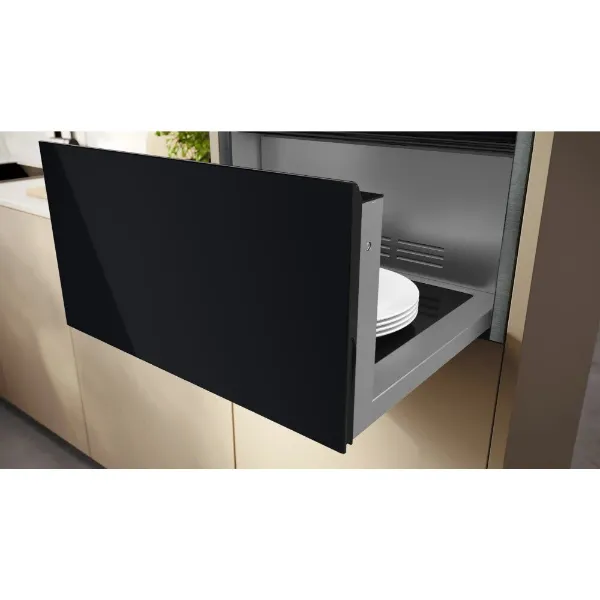 Neff N34HA11N1B Built-in warming drawer in stainless steel_installed