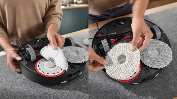 Bosch BHZRMP3 Mopping pads_apply