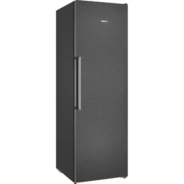 Siemens GS36NAXCG Free-standing freezer in dark inox_side