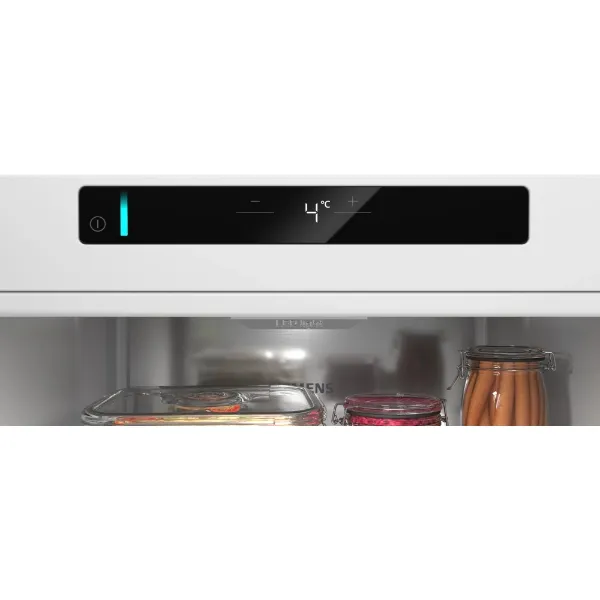 Siemens KS36NAXCG Freestanding fridge in dark inox_controls