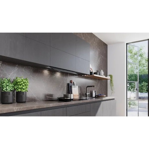 Siemens LJ98BET60B Integrated design hood matt black _cooker