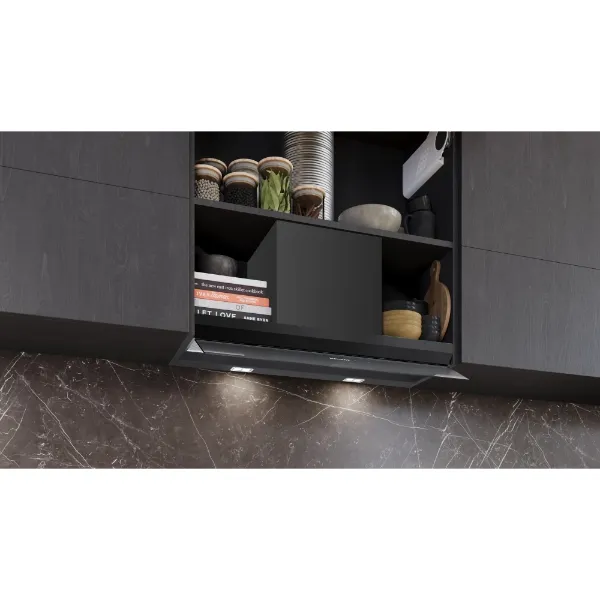 Siemens LJ98BET60B Integrated design hood matt black _above