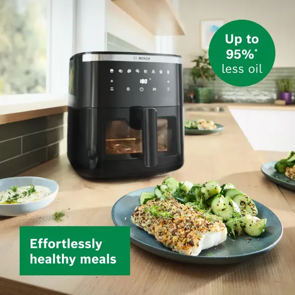 Bosch MAF671B1GB Series 6 Air Fryer Black_healthy