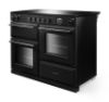 Rangemaster Aura AURO110EI/19316 (AURAO110EIPCBL/YX1) 110cm Induction Range Cooker - Black with Onyx Trim