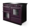 Rangemaster Aura AURO110EI/19322 (AURAO110EIPPLM/YX1) 110cm Induction Range Cooker - Plum with Onyx Trim