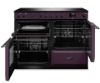 Rangemaster Aura AURO110EI/19322 (AURAO110EIPPLM/YX1) 110cm Induction Range Cooker - Plum with Onyx Trim