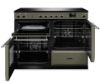 Rangemaster Aura AURO110EI/19369 (AURAO110EIPRBD/BN1) 110cm Induction Range Cooker - Riverbed with Brushed Nickel Trim