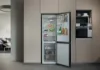 Haier 2D 60 Serie 3 HDPR3618DNPK 355L Total No Frost Fridge Freezer - Stainless Steel