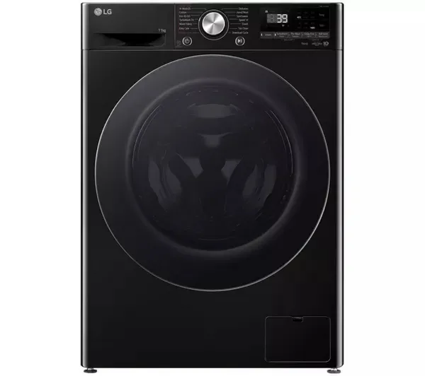 LG Series 4 Pro AI Direct Drive F4Y711NCTN1 - 11 kg Washing Machine - Onyx Black