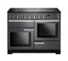 Rangemaster 105910 Professional Deluxe 110 Induction Range Cooker in Slate with Chrome Trim-PDL110EISL/C