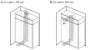 Bosch KSN36VLDGG Freestanding Fridge in Inox-look