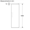 Bosch KSN36VLDGG Freestanding Fridge in Inox-look