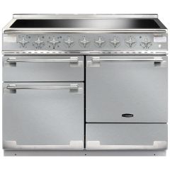 Rangemaster 100340 Elise 110 Induction Range Cooker in Stainless Steel with Brushed Chrome Trim